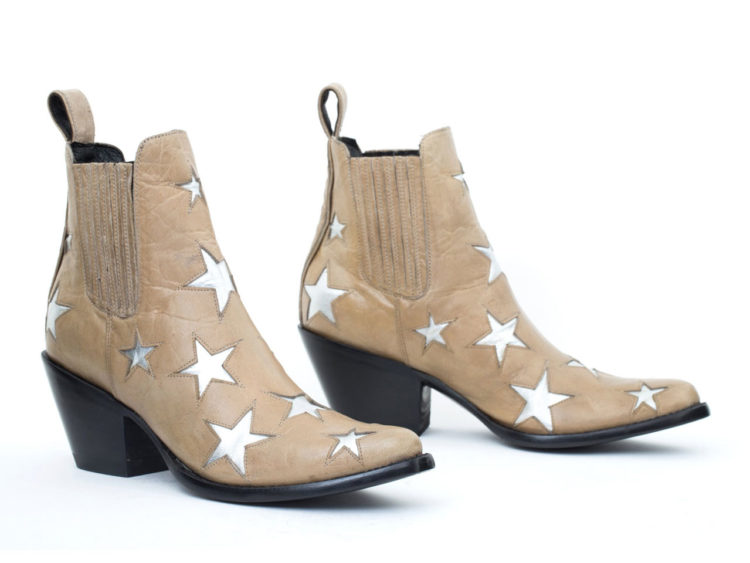 Boots en Bone Vesuvio Baby Cowhide, Mexicana