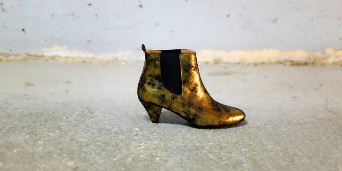 Boots Cybèle veau velours moiré K-Massalia