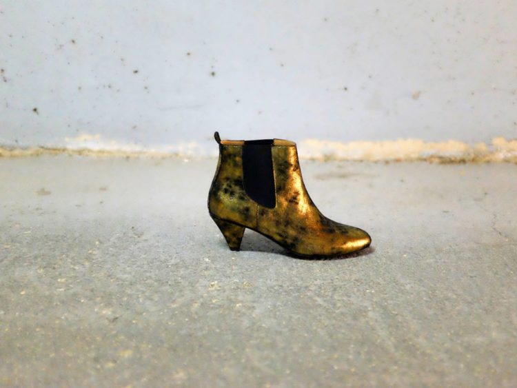 Boots Cybèle veau velours moiré K-Massalia