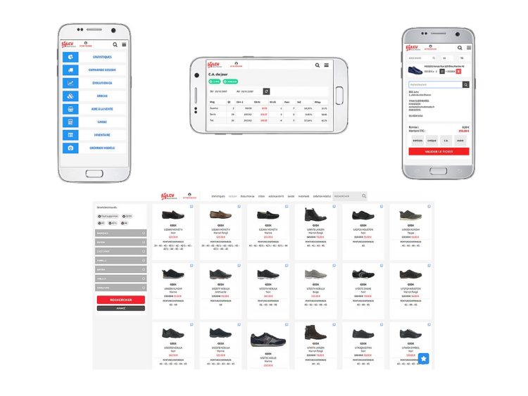 Application mobile LCV Consult retail