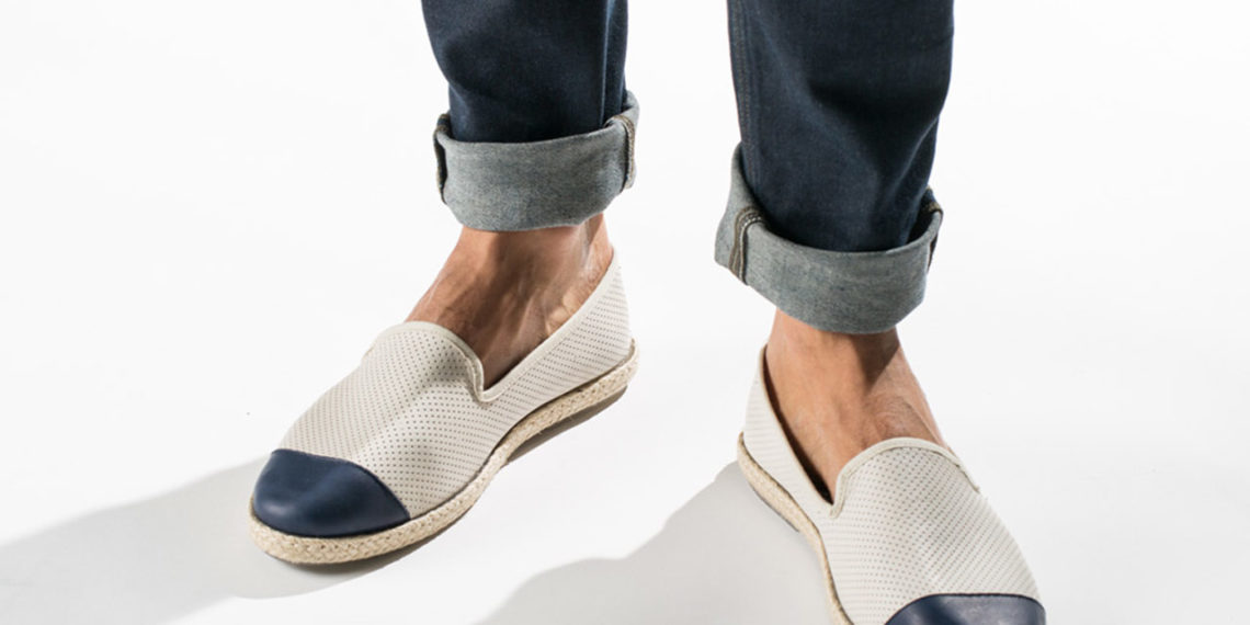 Espadrille slip on sneaker