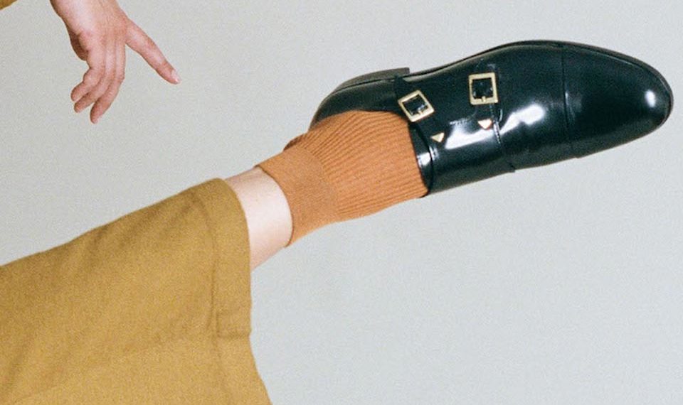 Derbies en veau glacé noir
