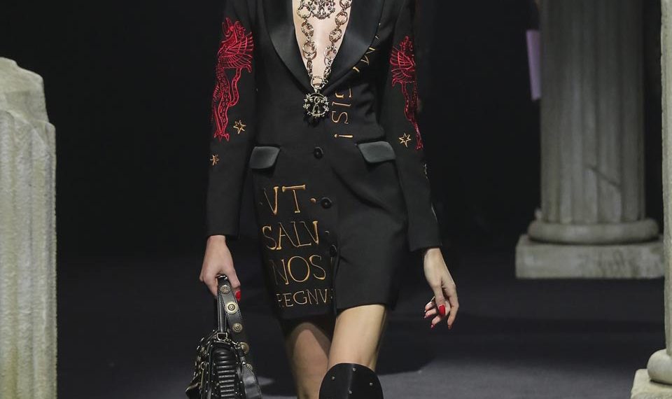 Défilé Moschino automne-hiver 19/20.