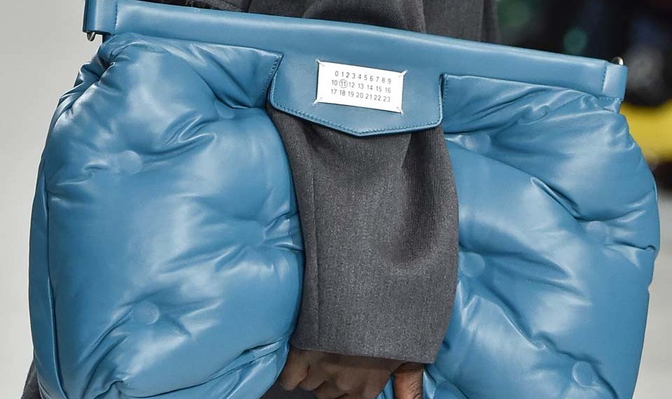 Sac Glam Glam cuir capitonné automne-hiver 18-19 Maison Martin Margiela.