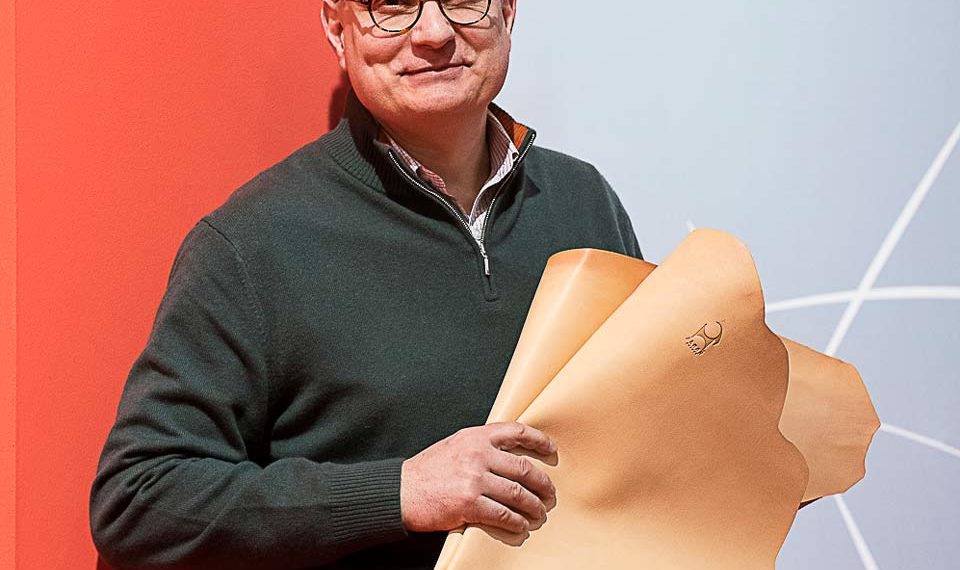 Jérôme Verdier dirigeant de la mégisserie Alran, et Président de la Fédération Française de la Tannerie Mégisserie (FFTM)