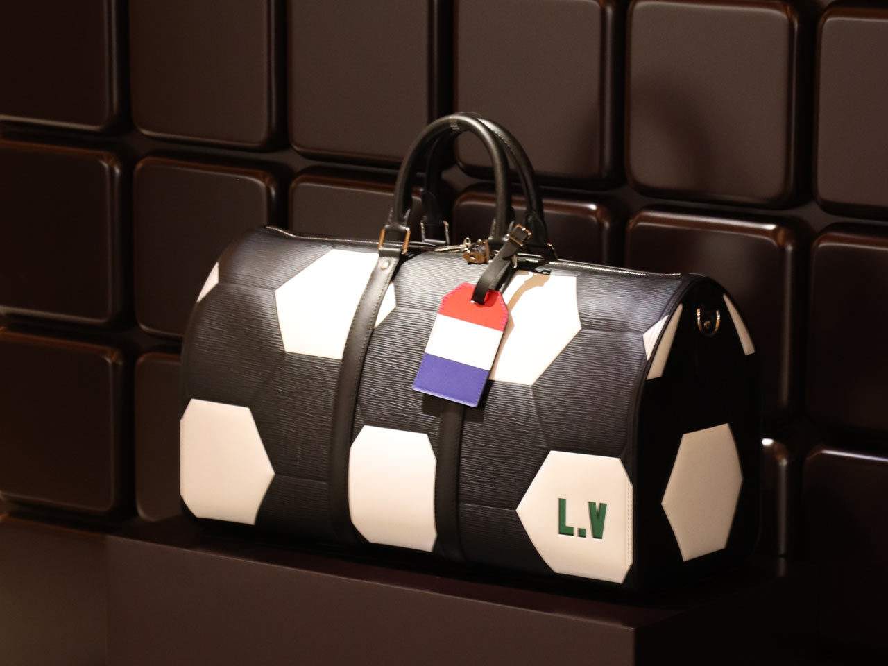 Louis Vuitton sac Keepall bandoulière équipe de France