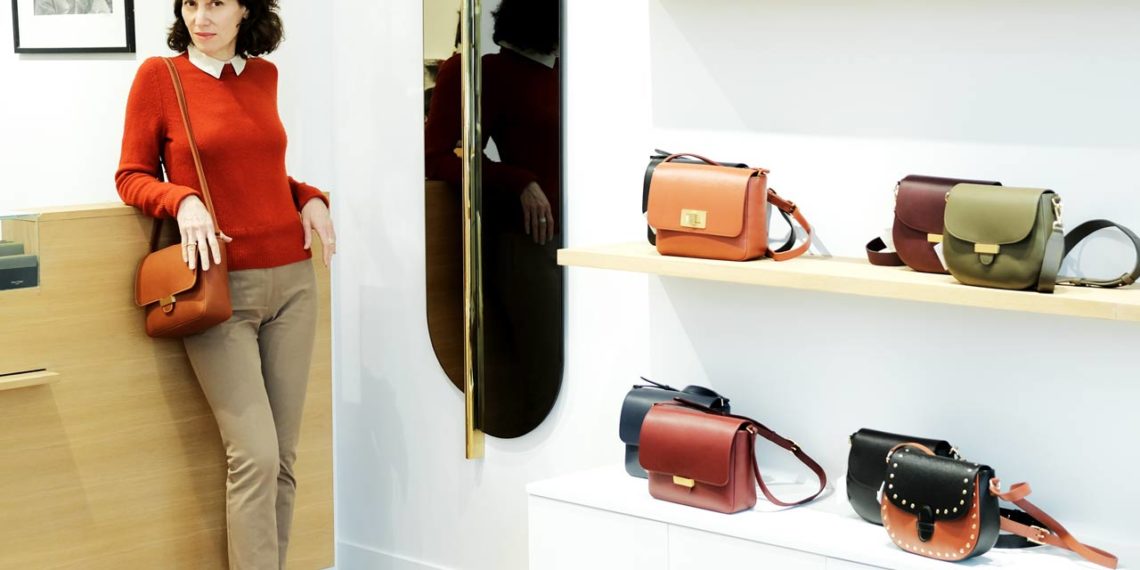 Portrait d'Olivia Clergue dans sa boutique à Paris
