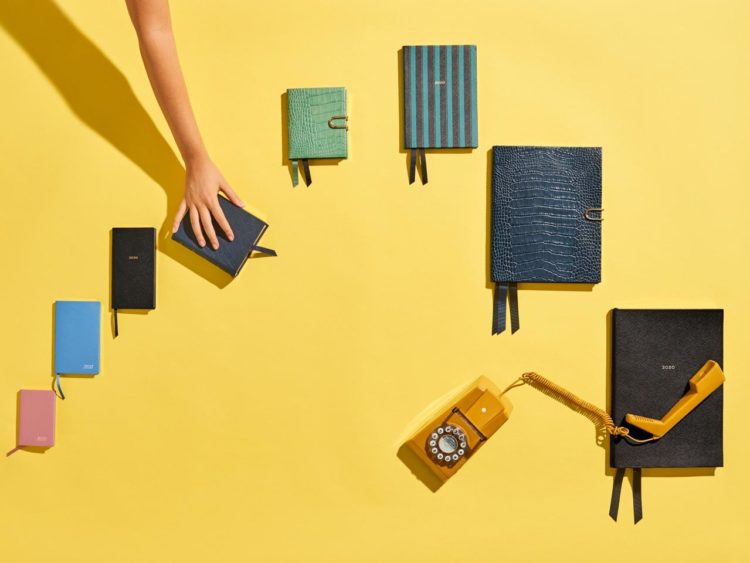 Smythson carnets cuir