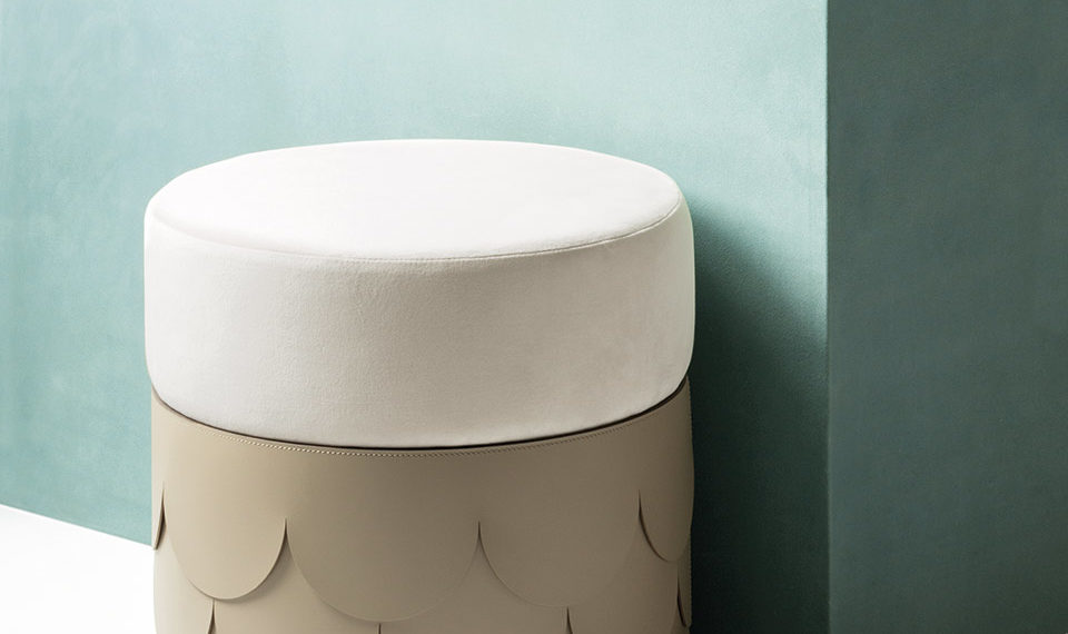 Gamme Rudi Giobagnara pouf Charleston