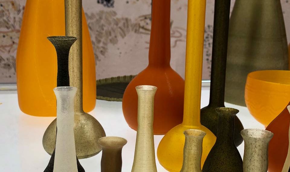 Atelier Luma Algae projet vases