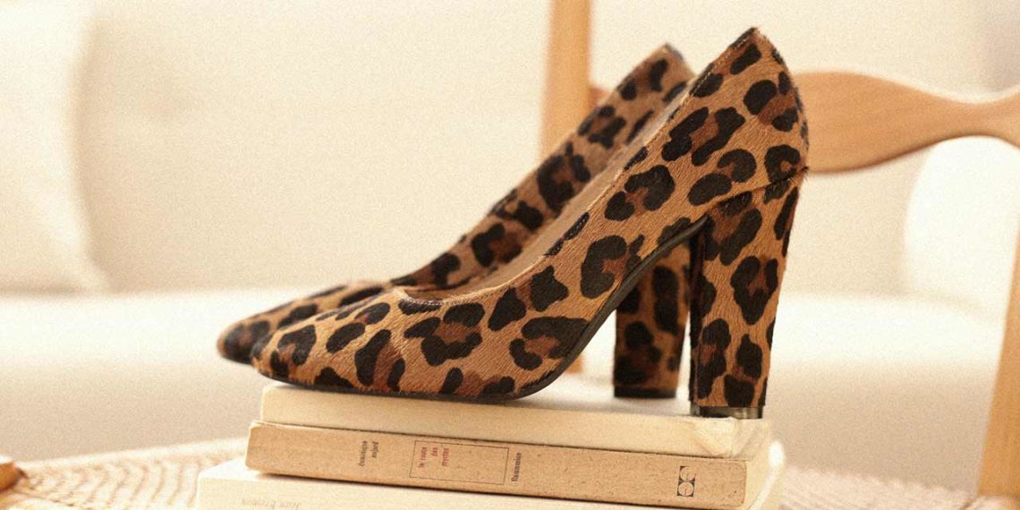 Emzi ruby leopard escarpin