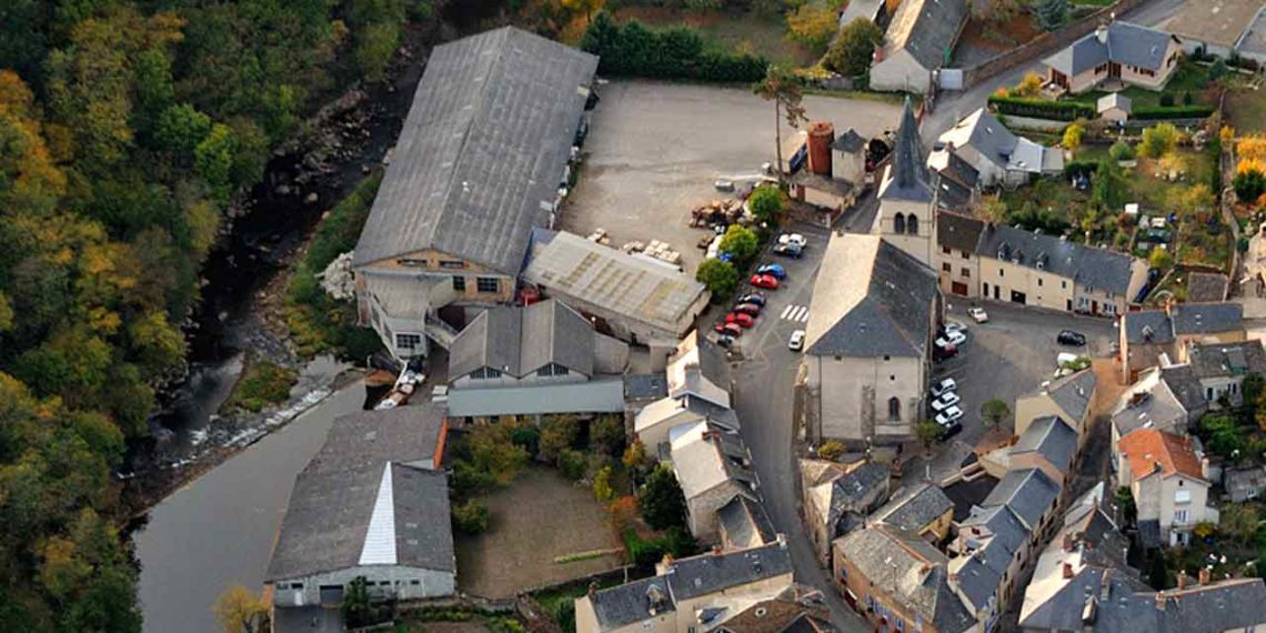 tannerie arnal vue avion