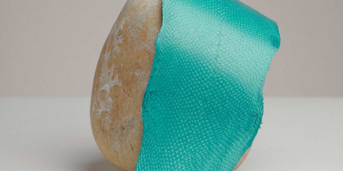 Ictyos cuir marin truite brillante vert turquoise