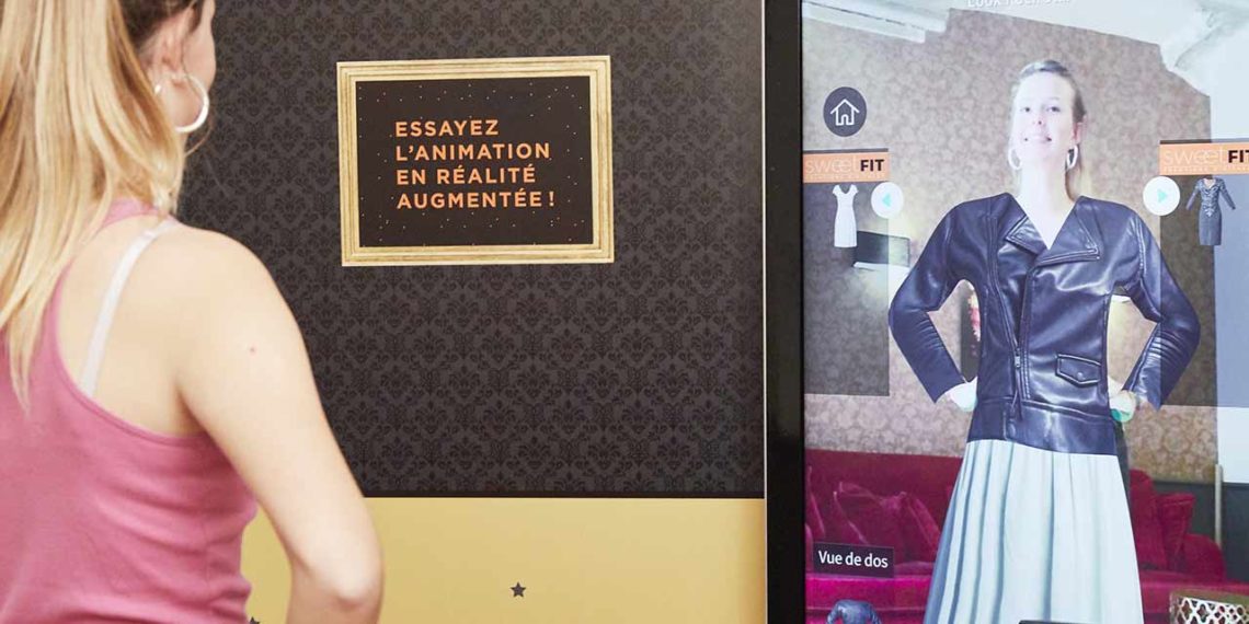 SweetFit miroir réalité augmentée