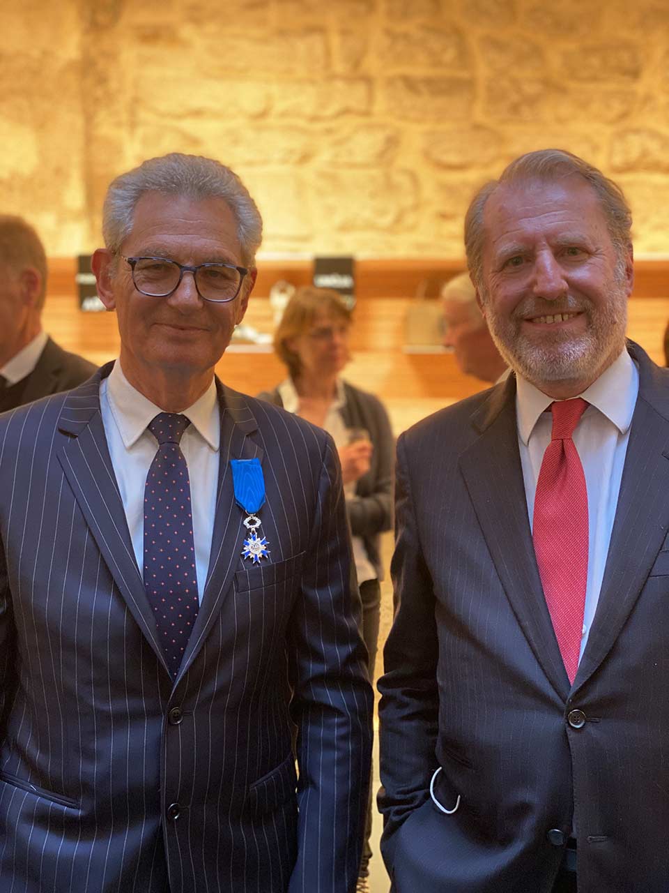 Frank Boehly Guillaume de Seynes médaille Ordre National Mérite