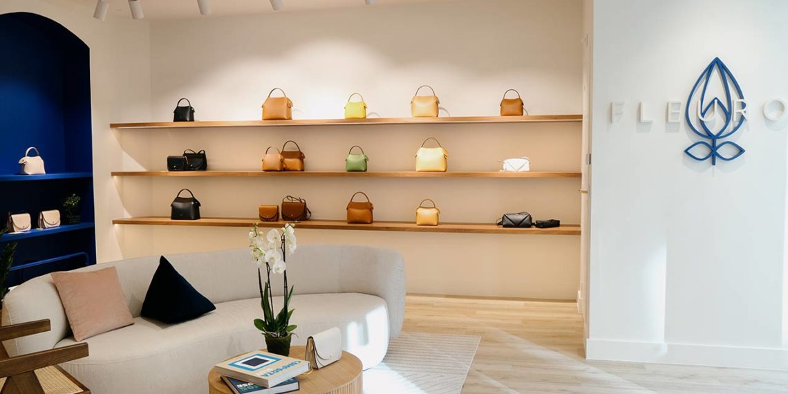 Fleuron boutique maroquinerie cuir Paris