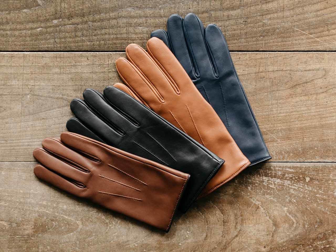 gants cuir agneau Atelier Particulier