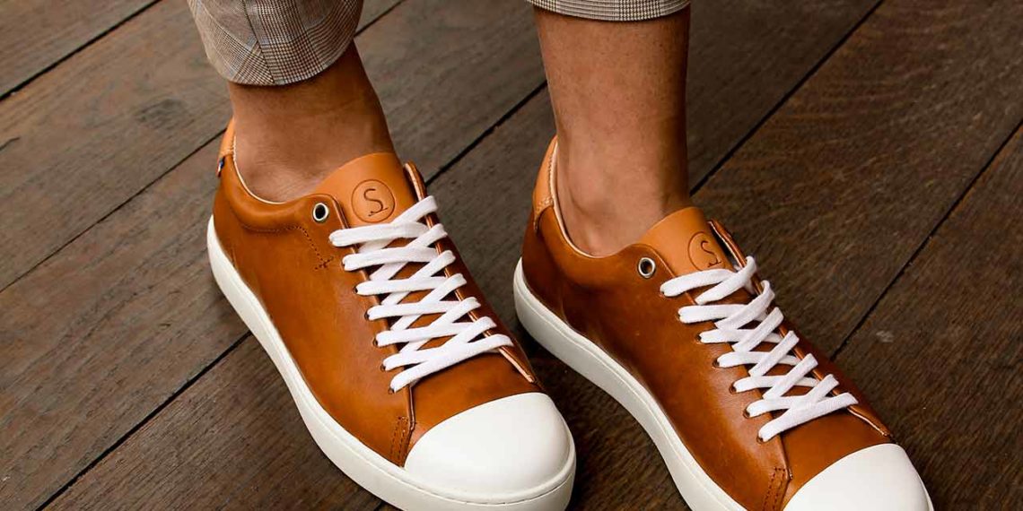 Sessile sneaker cuir Abélia