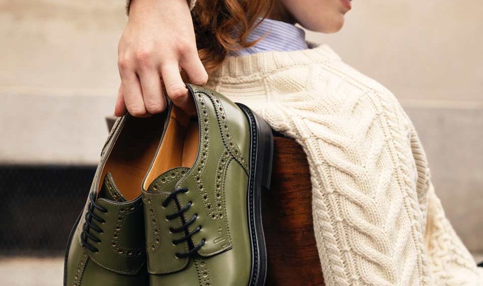 Monsieur L chaussure derby cuir laçage asymétrique