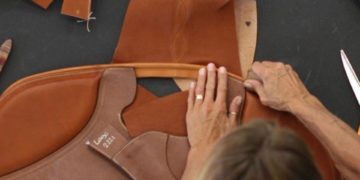 assemblage selle cuir Antares