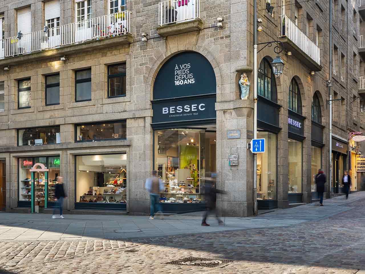 Chaussures Bessec boutique Saint Malo