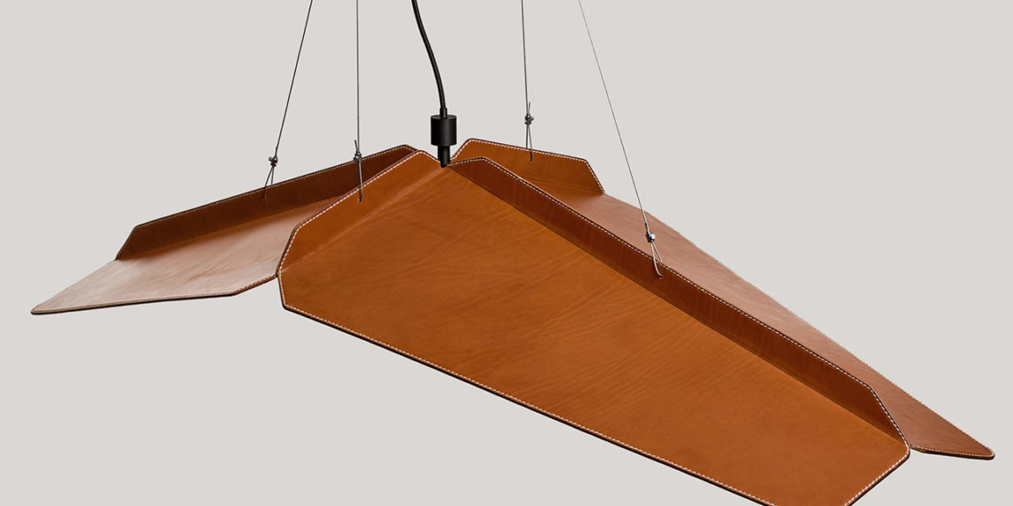 Cosse Ludovic Roth Mobilier national luminiare Oled cuir collet tannage végétal