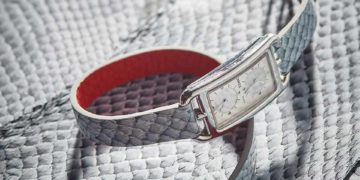 MJR Bracelet montre cuir Ictyos