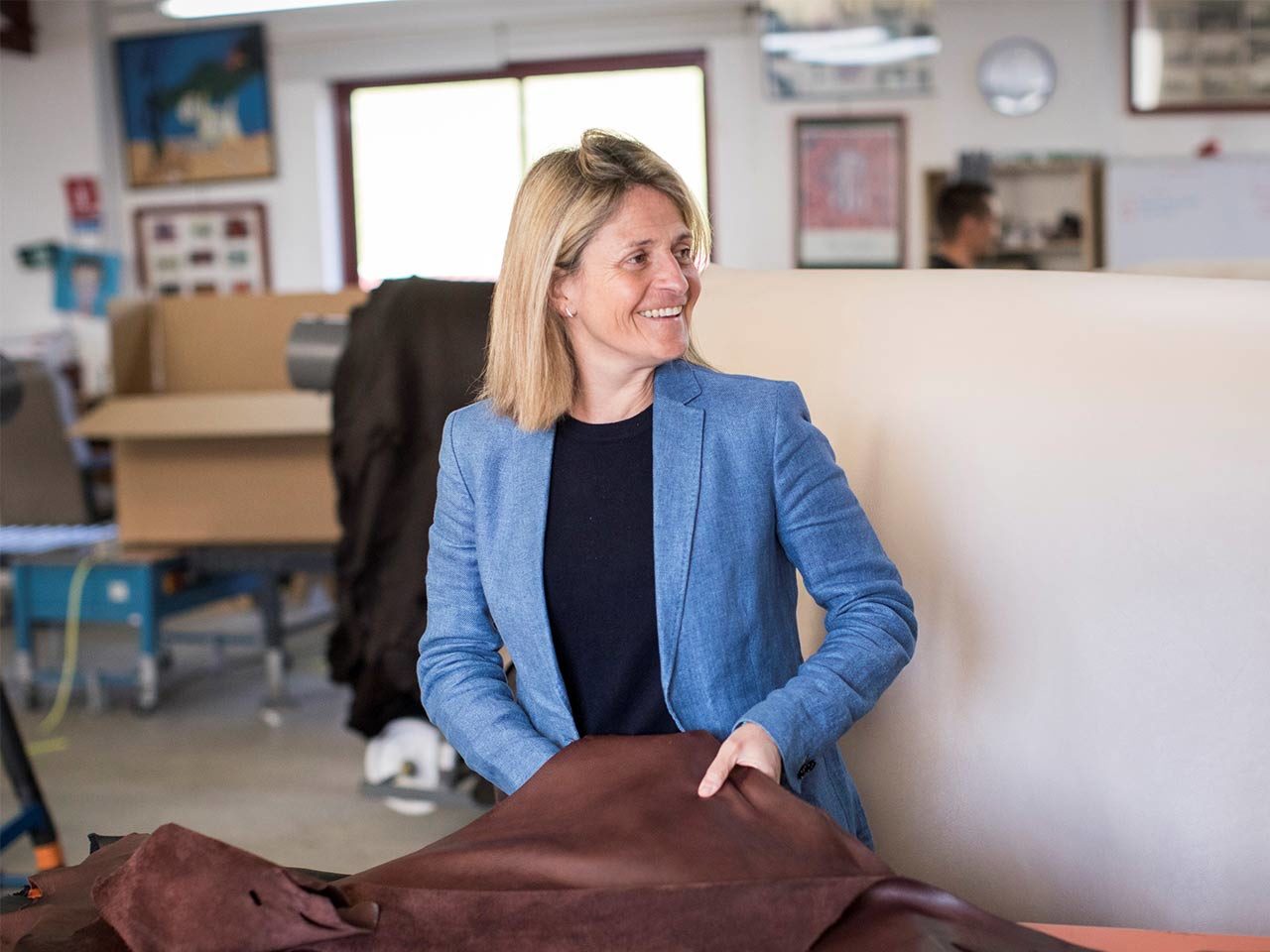 Marie Hiriart Carriat Présidente Fédération Française Tannerie Mégisserie