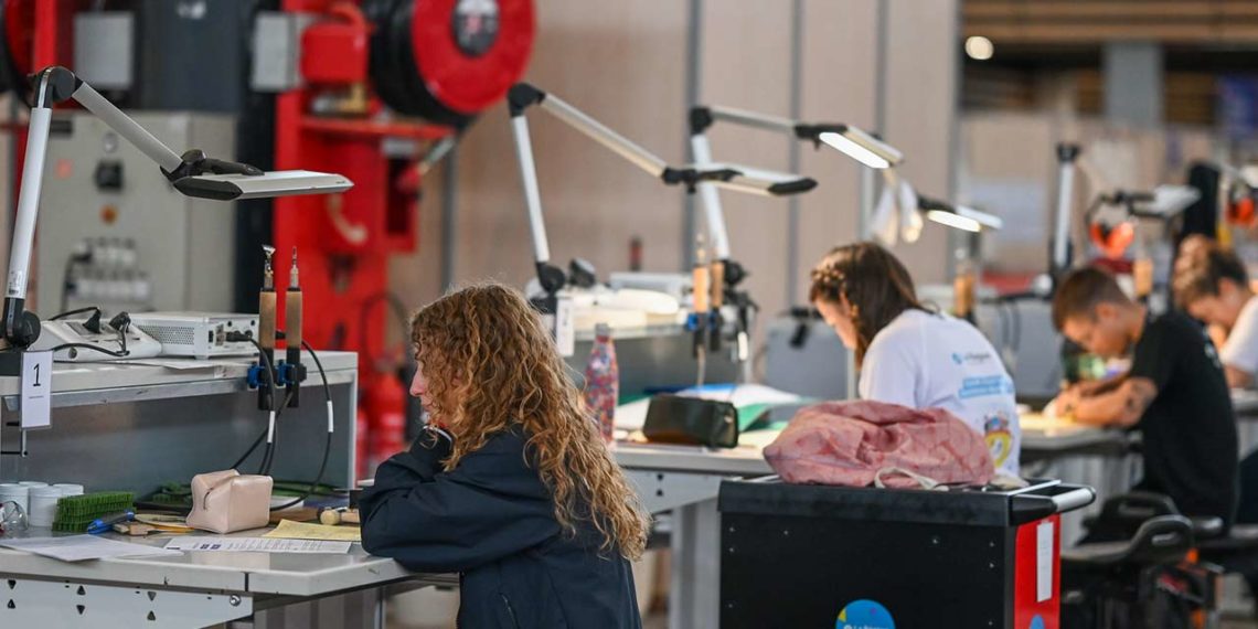 2 Worldskills maroquinerie Lyon Septembre 2023