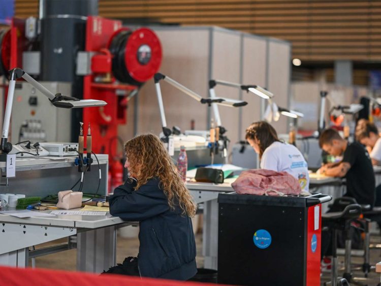 2 Worldskills maroquinerie Lyon Septembre 2023