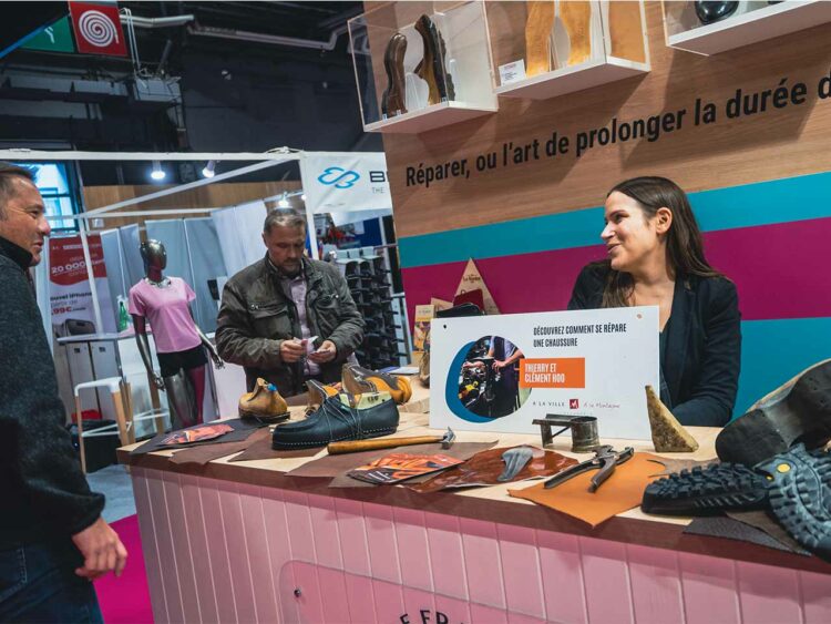 Le stand Made in Cuir met en lumière tous les secteurs d’activité de la filière cuir.