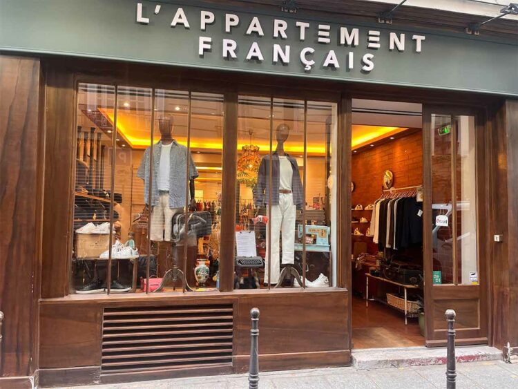 L’Appartement Français commercialise une centaine de marques fabriquées en France.