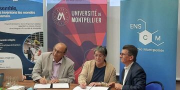 Signature de la Chaire industrielle SICLE.e, projet collaboratif de tannage sans métaux, mené entre CTC avec l’Université de Montpellier.