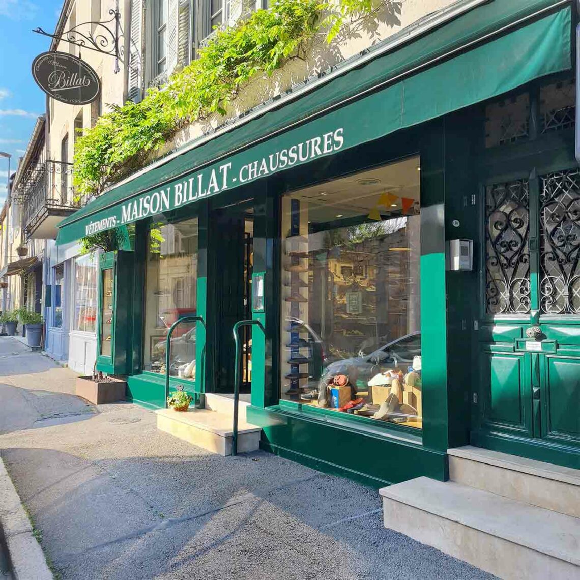 Maison Billat est installée dans le centre de Semur-en-Auxois depuis 1996.