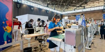 Un atelier de maroquinerie sera reconstitué pour permettre aux compétiteurs de réaliser leurs travaux en toute visibilité.