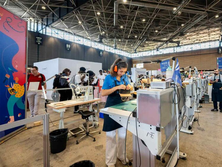 Un atelier de maroquinerie sera reconstitué pour permettre aux compétiteurs de réaliser leurs travaux en toute visibilité.