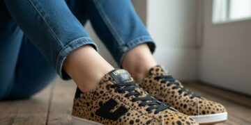 Uniqua propose des baskets personnalisables en cuir.