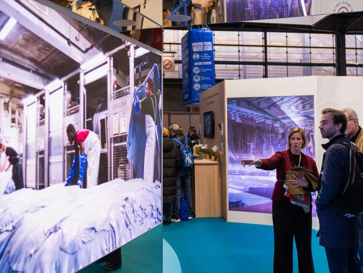 Différents espaces didactiques permettront aux visiteurs de découvrir le cuir, de son origine à ses spécifcités.