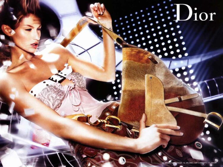 Dior, campagne de publicité, automne-hiver 2002-2003.