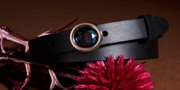 Ceinture Vaincourt en cuir Les Naturelles La Solaire.