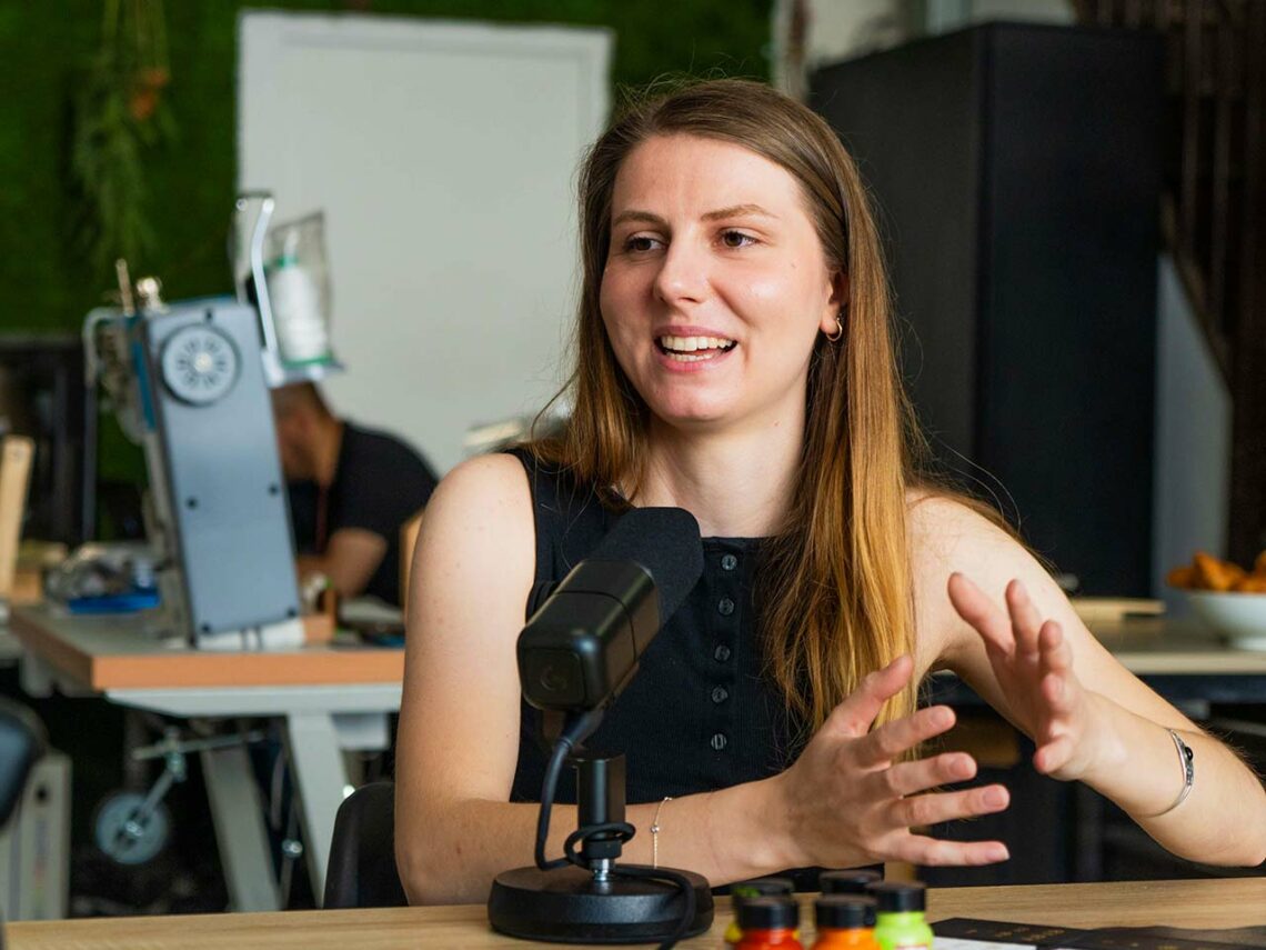 Jade Desbiens est l’invitée du podcast de LFD, « Matière(s) à réflexion(s) ».